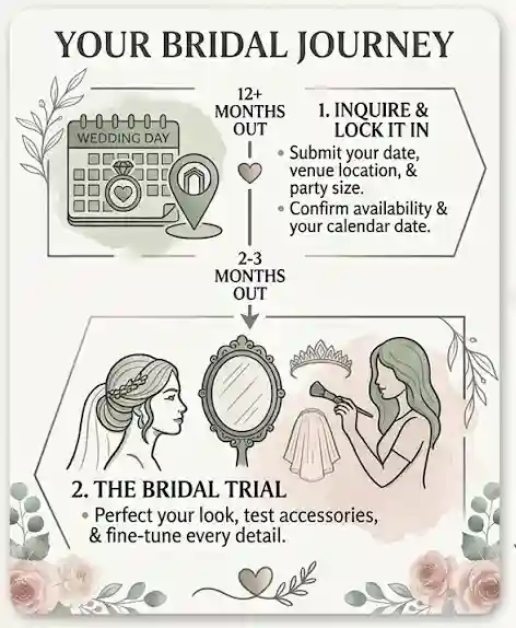 Appleton Bridal Hair journey