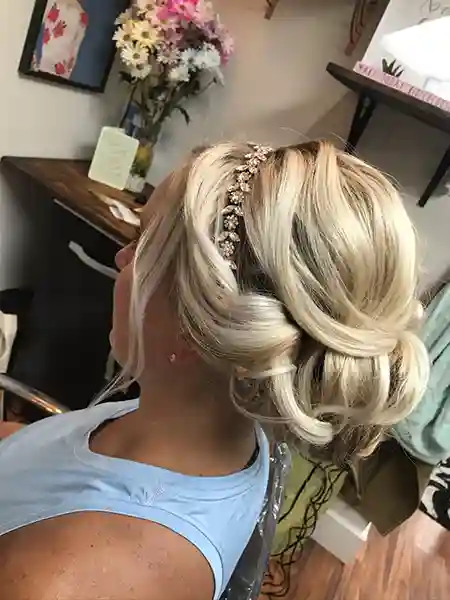 Wedding Hair on location or in Appleton Salon